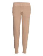 Slfbrinley Mw Knit Pant B Beige Selected Femme