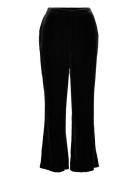 Even Velvet Trousers Black Just Female