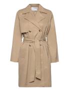 Slfweka Trenchcoat Beige Selected Femme