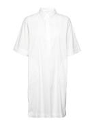 Carlee 3/4 Shirt Dress White MOS MOSH