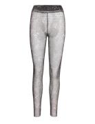 Crhansie Mesh Legging Grey Cream