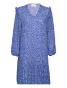 Axa Dress Viscose Blue Noella