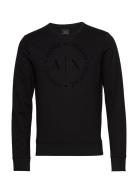 Man Jersey Sweatshirt Black Armani Exchange