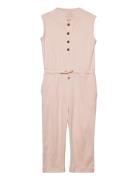 Rib Jersey Jumpsuit Pink Copenhagen Colors