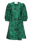 Slflotte-Siv 3/4 Short Dress Ex Green Selected Femme