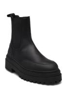 Slfasta New Chelsea Leather Boot B Black Selected Femme