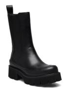 Calf Length Boots Black Ilse Jacobsen