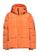 Hazekb Short Puffer Jacket Orange Karen By Simonsen