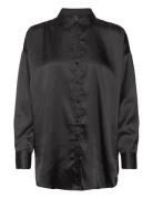 Vmsabi Ls Over Shirt Wvn Noos Black Vero Moda