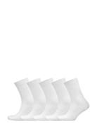 Decoy Ankle Sock Cotton 5-Pk White Decoy