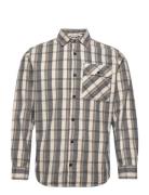 Jcodesert Herringb Check Shirt Ls Ln Grey Jack & J S