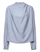 Lima Blouse Blue Ahlvar Gallery