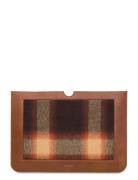 Rodebjer Chiara Plaid Brown RODEBJER