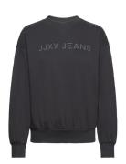 Jxdee Ls Loose Grunge Sweat Noos Black JJXX