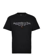 Anf Mens Graphics Black Abercrombie & Fitch