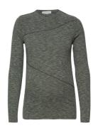 Mlreeve L/S Jrs Top Grey Mamalicious