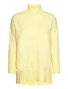 Bella Knit Blouse Yellow A-View