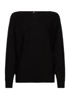 Cuannemarie Batwing Jumper Black Culture