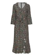 Annifrida Delphine Wrap Dress Patterned French Connection