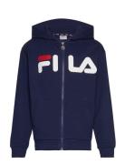 Balge Classic Logo Zip Hoody Navy FILA