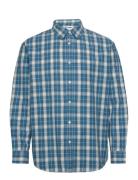 Non Pkt Shirt Blue Wrangler