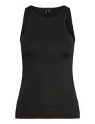 Vmbianca Sl Tank Top Noos Black Vero Moda