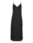 Viellette Singlet Satin Dress/Su - Noos Black Vila