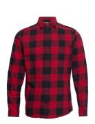 Jjegingham Twill Shirt L/S Noos Red Jack & J S