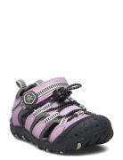 Sandals Trekking W. Toe Cap Purple Color Kids