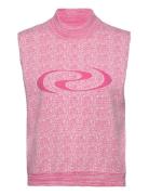 Rosers Knit Vest Pink Résumé