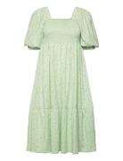 Cheri Ditzy Dress Green A-View