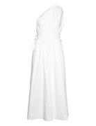 La Ora Midi Dress White Faithfull The Brand