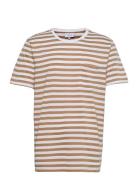 Verkstad T-Shirt Brown Makia