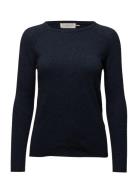 Wool & Cashmere Pullover Blue Rosemunde