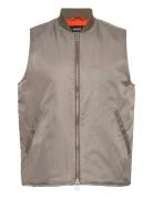 Tight Twill Serpico Vest Beige Mads Nørgaard