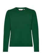 Elba Ls Tee Gots Green Basic Apparel