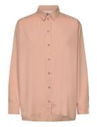 Vilde Loose Shirt Gots Pink Basic Apparel