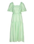 Yastia 2/4 Midi Dress S. Green YAS