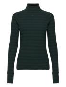 Rib Mock Slim L\S Wmn Green G-Star RAW