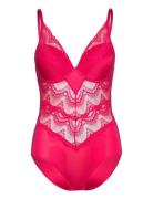 Tanya Body W Bra Fill Red Missya