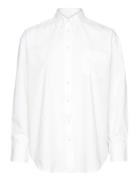 Relaxed Bd Luxury Poplin White GANT