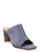 Sandals - Block Heels Blue ANGULUS