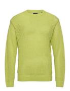 Open Texture C-Neck Green GANT