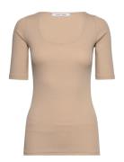 Alexa Tee 7542 Beige Samsøe Samsøe