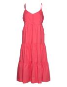 Cc Heart Lara Long Dress Pink Coster Copenhagen