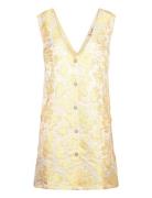 Cille Dress Yellow A-View