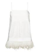 Gia Top Stretch Linen White Naja Lauf