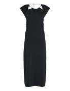 Jiagz Sl Midi Dress Black Gestuz