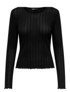 Onlcarlotta L/S Top Noos Jrs Black ONLY