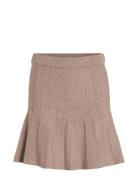 Visachin New Hw Skater Knit Skirt/Su/1 Brown Vila